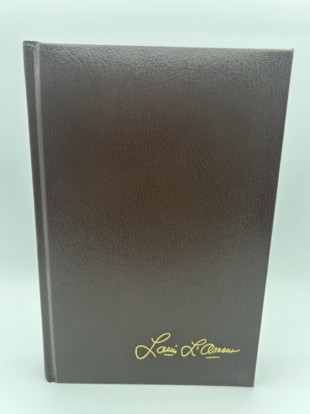 Vintage Louis L'Amour Leatherette Book Dutchman's Flat Like New Copyright 1986
